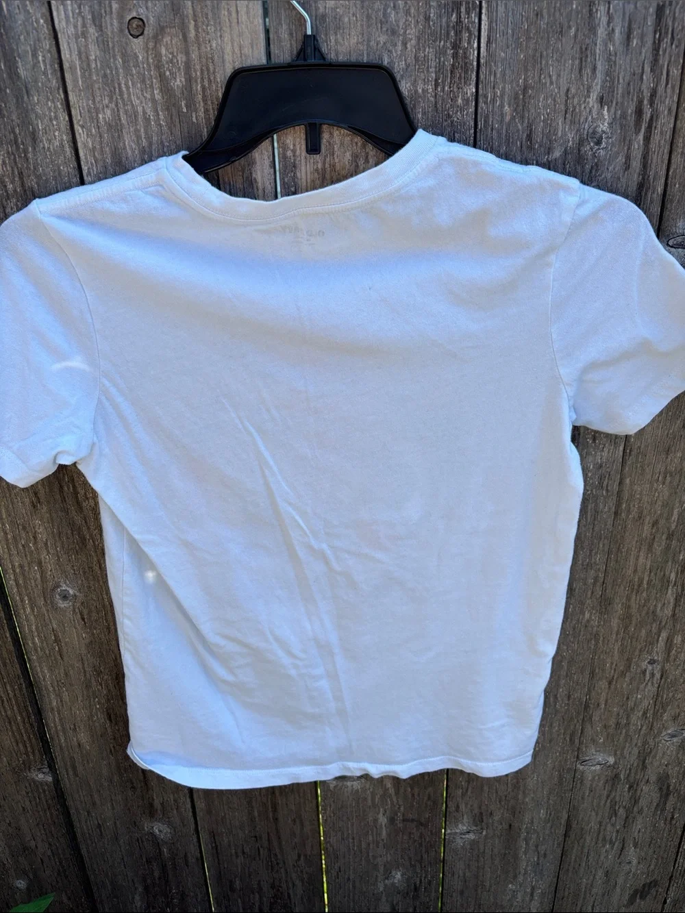Old Navy White Super Mario Character Tee with Red, Green, Yellow Accents